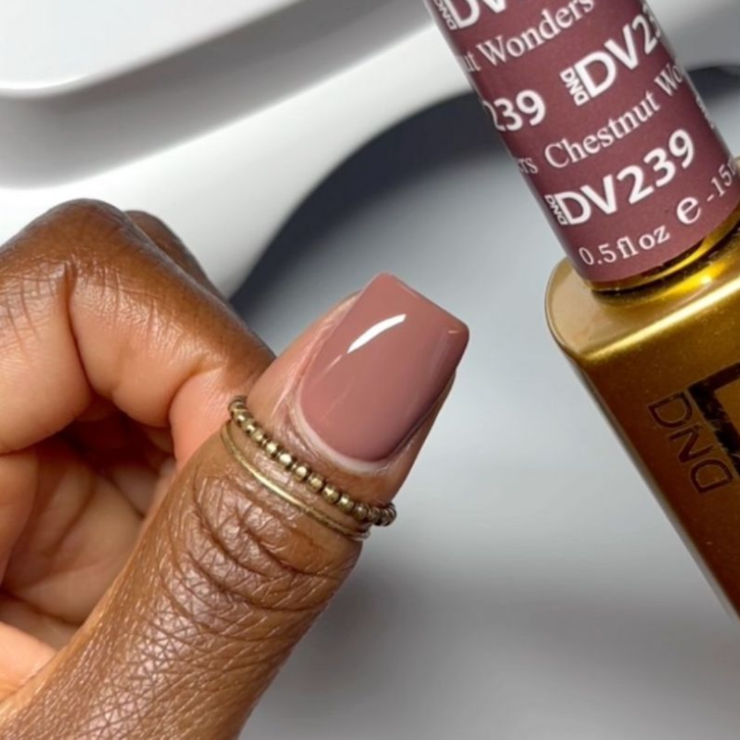 DND Diva Gel & Lacquer Duo - Chestnut Wonders #239