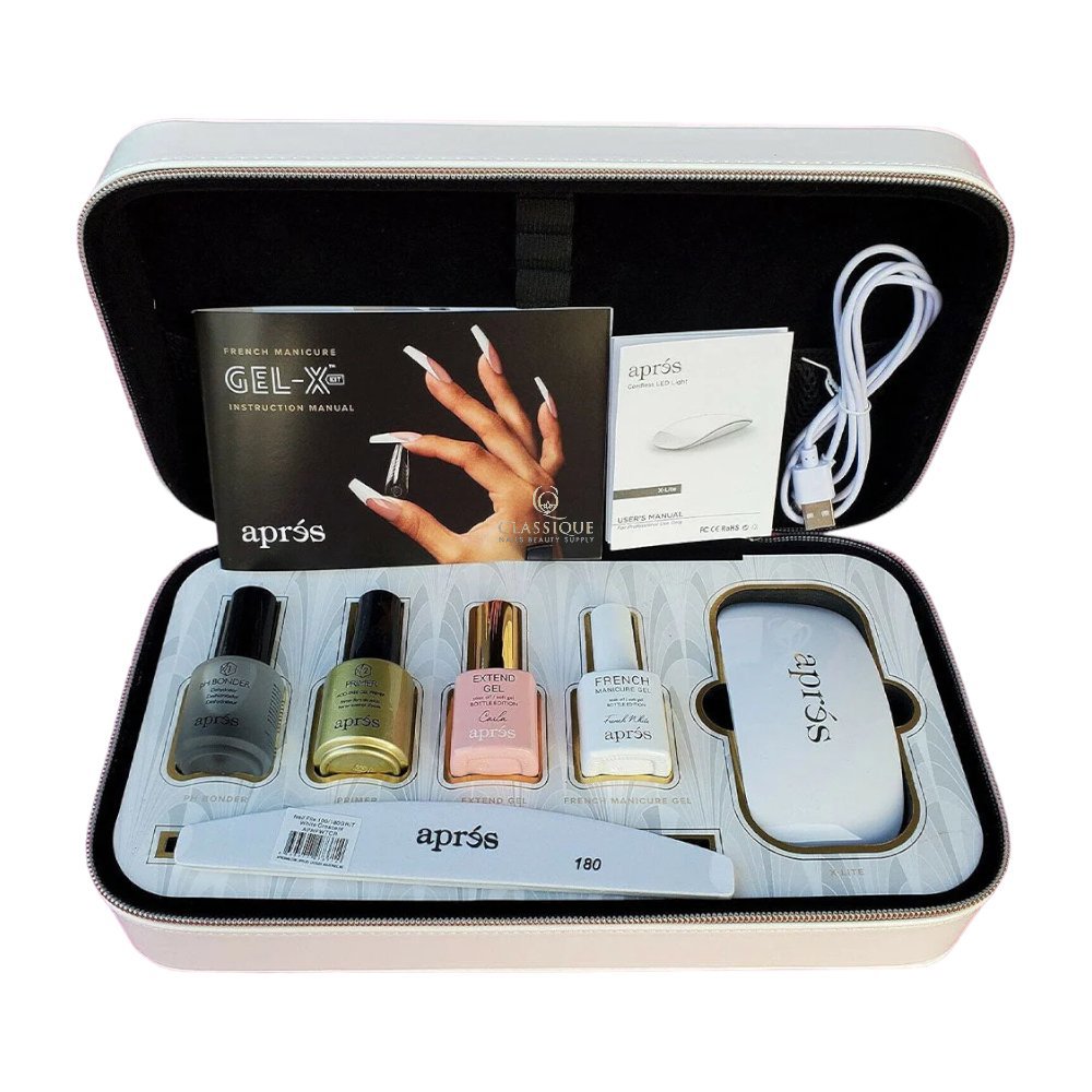 Apres Nail Extension Gel-X Kit - French Manicure
