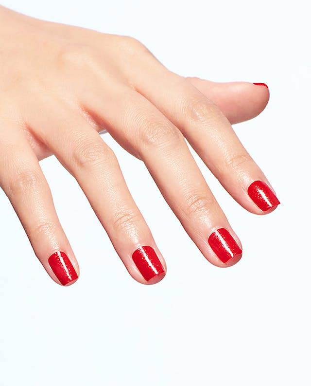 OPI Infinite Shine - Left Your Texts On Red #ISLS010