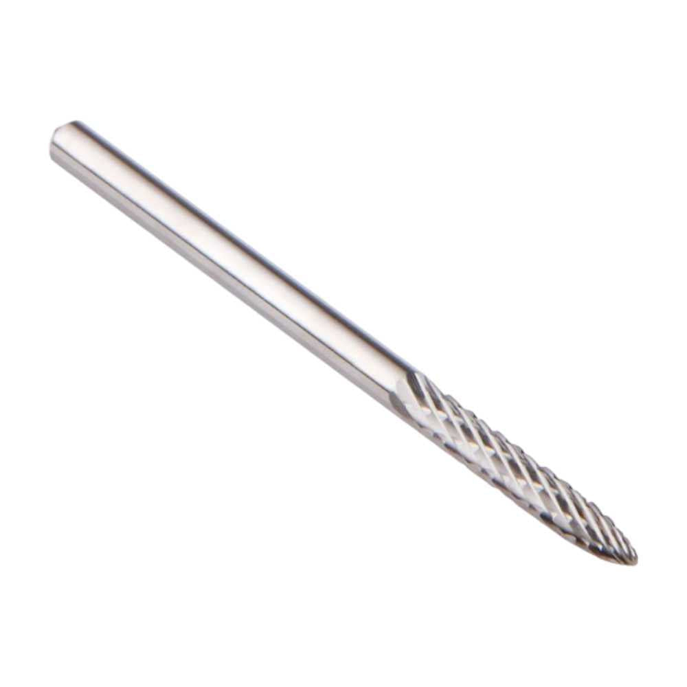 Startool Nail Drill Bits - Large Cone Under Nail Cleaner 1/8 Silver