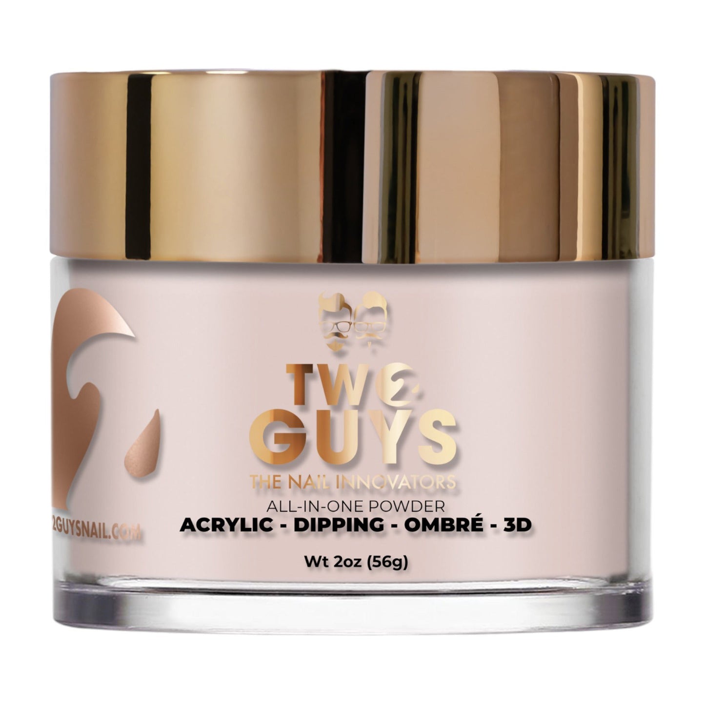 2Guys Acrylic & Dipping Powder 2Oz #A19 Shy Girl