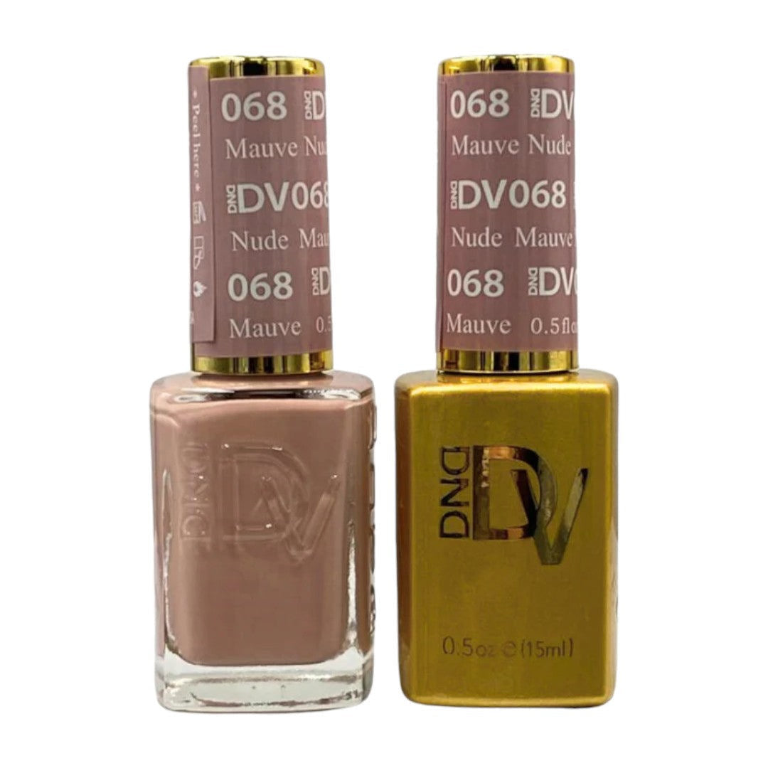 DND Diva Gel & Lacquer Duo - Mauve Nude #068