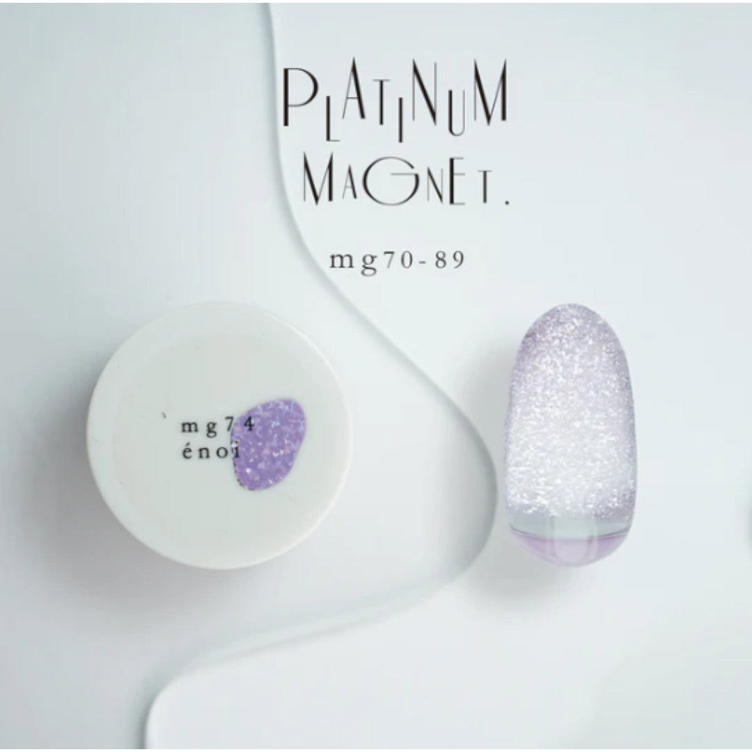 Enoi Cat Eye Gel Polish - Platinum Magnet #MG74
