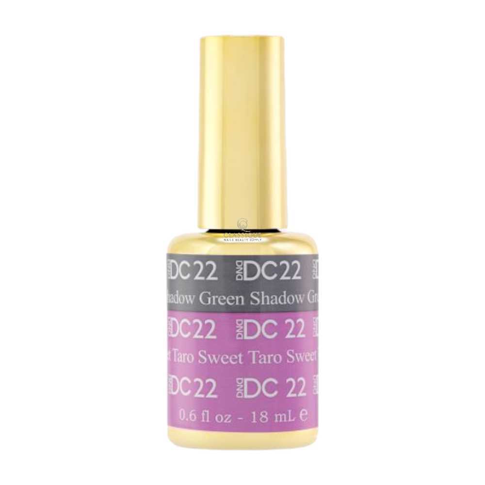 DND DC Mood Change Gel Polish - Shadow Green Sweet Taro #22