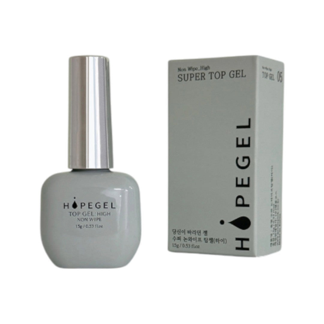 Gentle Pink Hope Gel Top Coat - Non-Wipe (Mid)