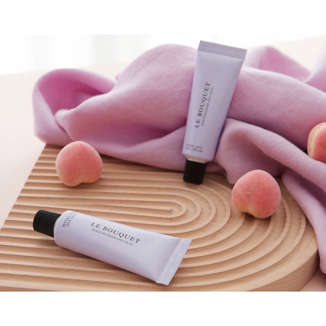 LE BOUQUET Hand & Nail Cream - Peach Blossom 20G