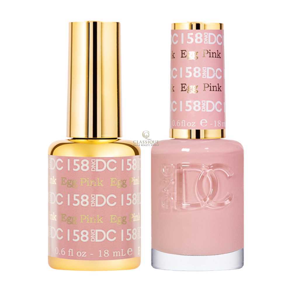DND DC Gel & Lacquer Duo - Egg Pink #158