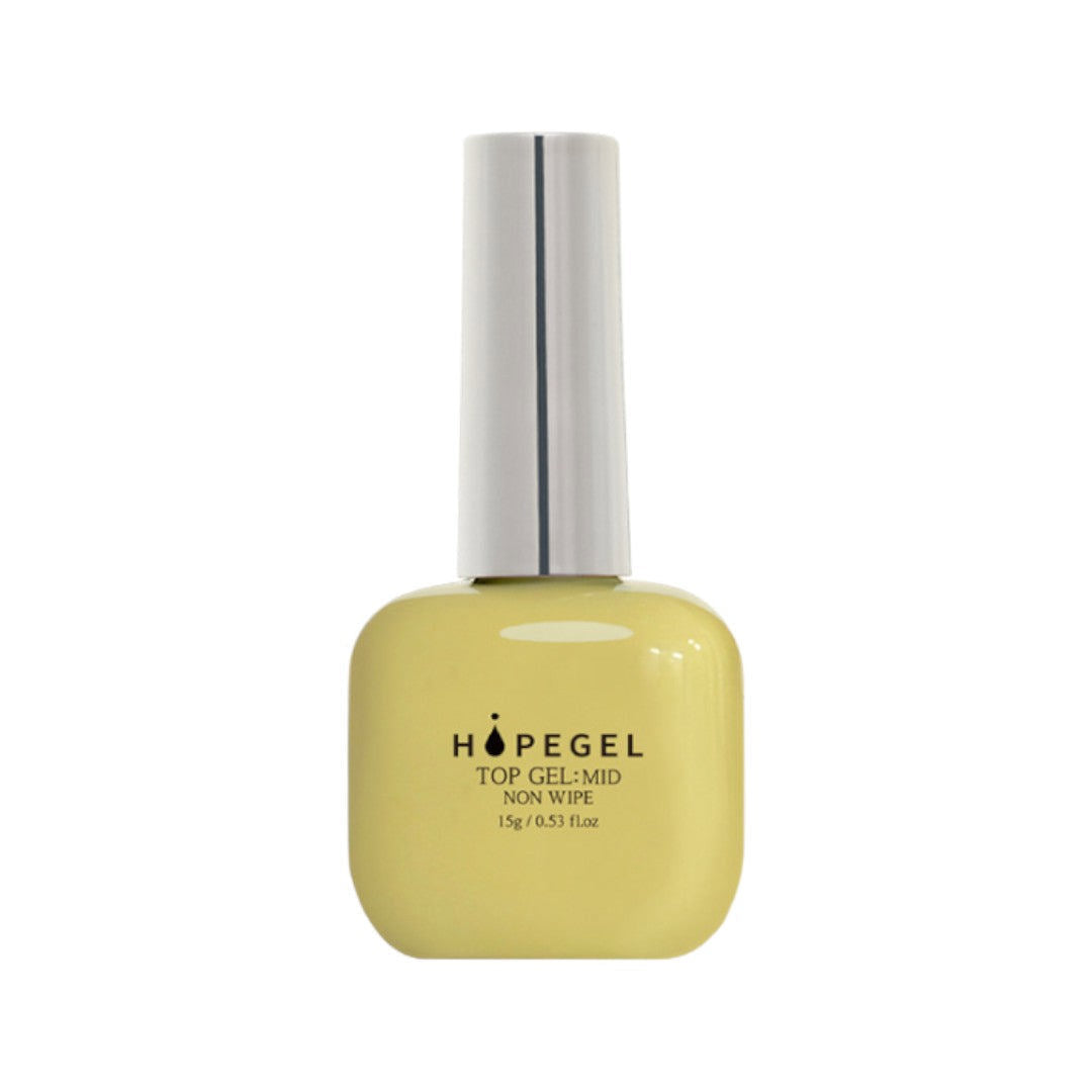Gentle Pink Hope Gel Top Coat - Non-Wipe (High)
