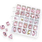 CNBS Rhinestones - Crystal Squares, Hearts & Butterflies 25pcs