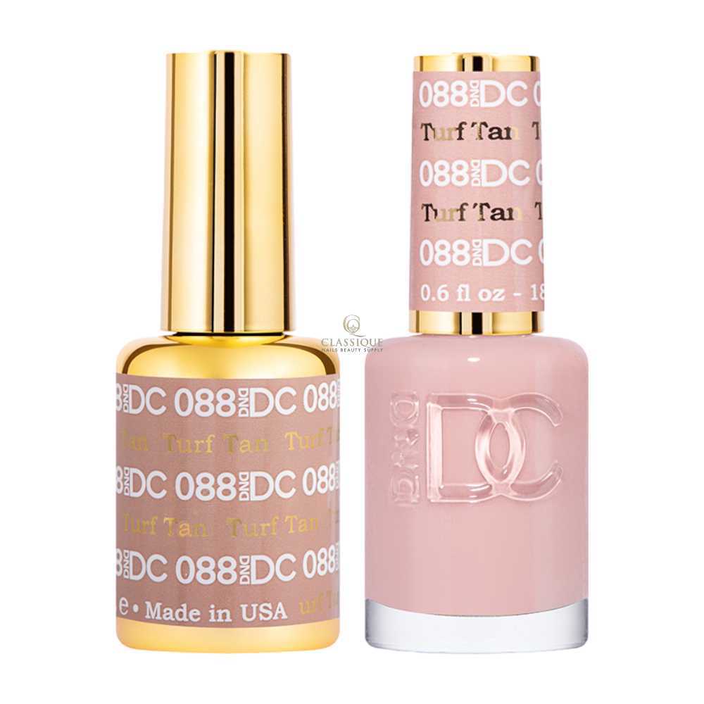 DND DC Gel & Lacquer Duo - Turf Tan #088