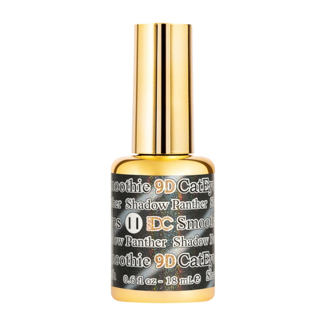 DND DC 9D Cat Eye Gel Polish - Shadow Panther #11