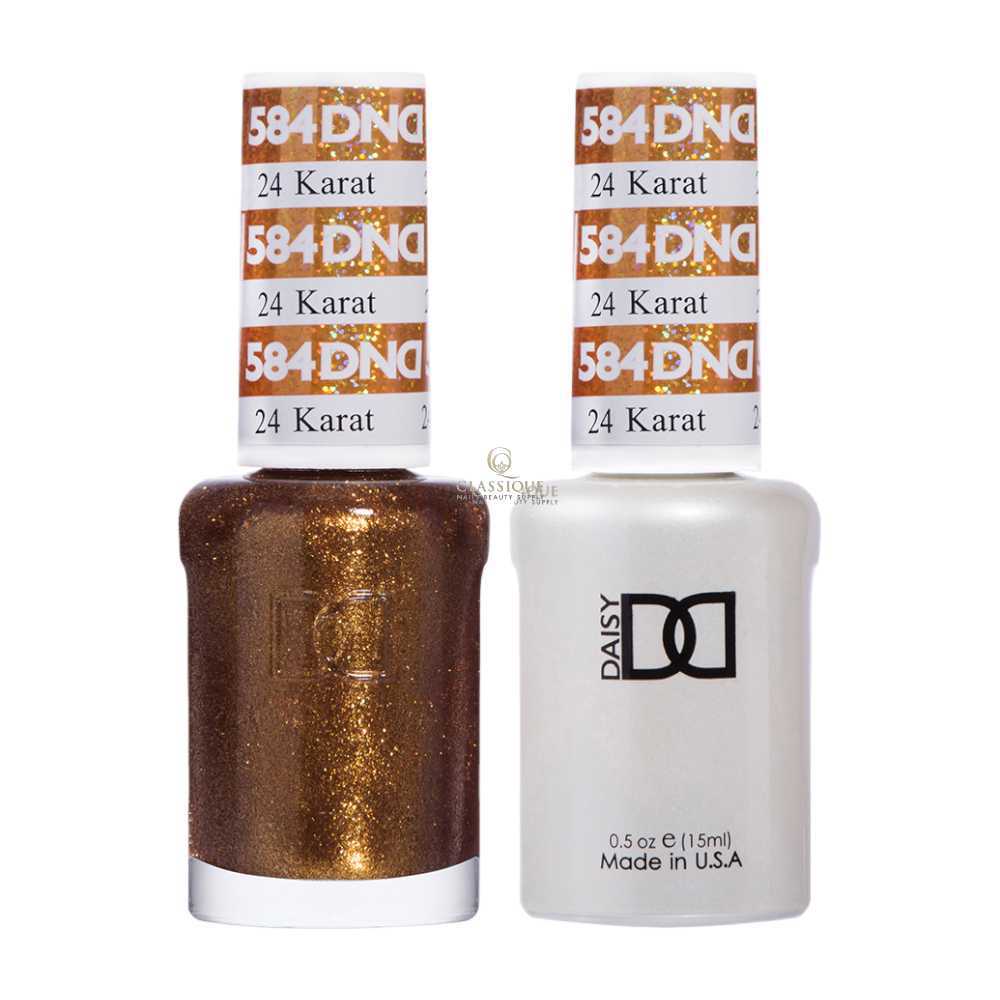 DND Gel & Lacquer Duo - 24 Karat #584