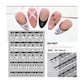 fingernail stickers, art nail stickers, CNBS Nail Stickers, Decals for Nails Fashion Brands