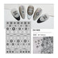 fingernail stickers, art nail stickers, CNBS Nail Stickers, Decals for Nails Fashion Brands