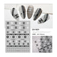 fingernail stickers, art nail stickers, CNBS Nail Stickers, Decals for Nails Fashion Brands