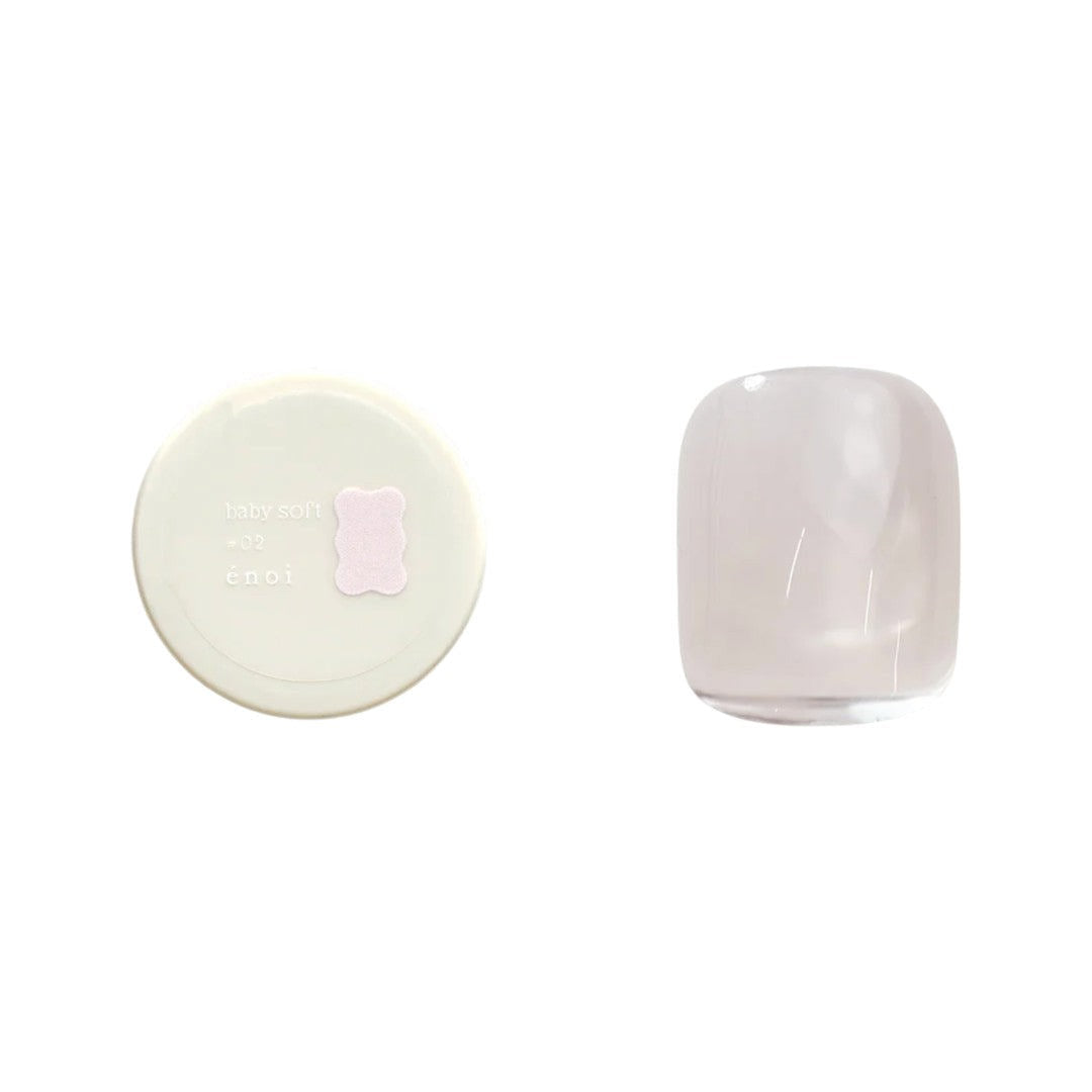 Enoi Sheer Gel Polish - Baby Soft #02