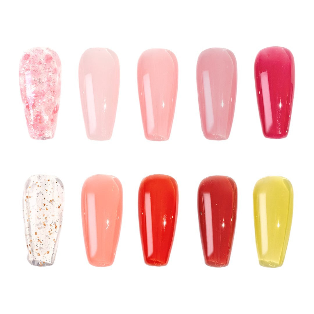 Mithmillo Non-Wipe Gel Polish #GP01-10 Gelly Pop Collection