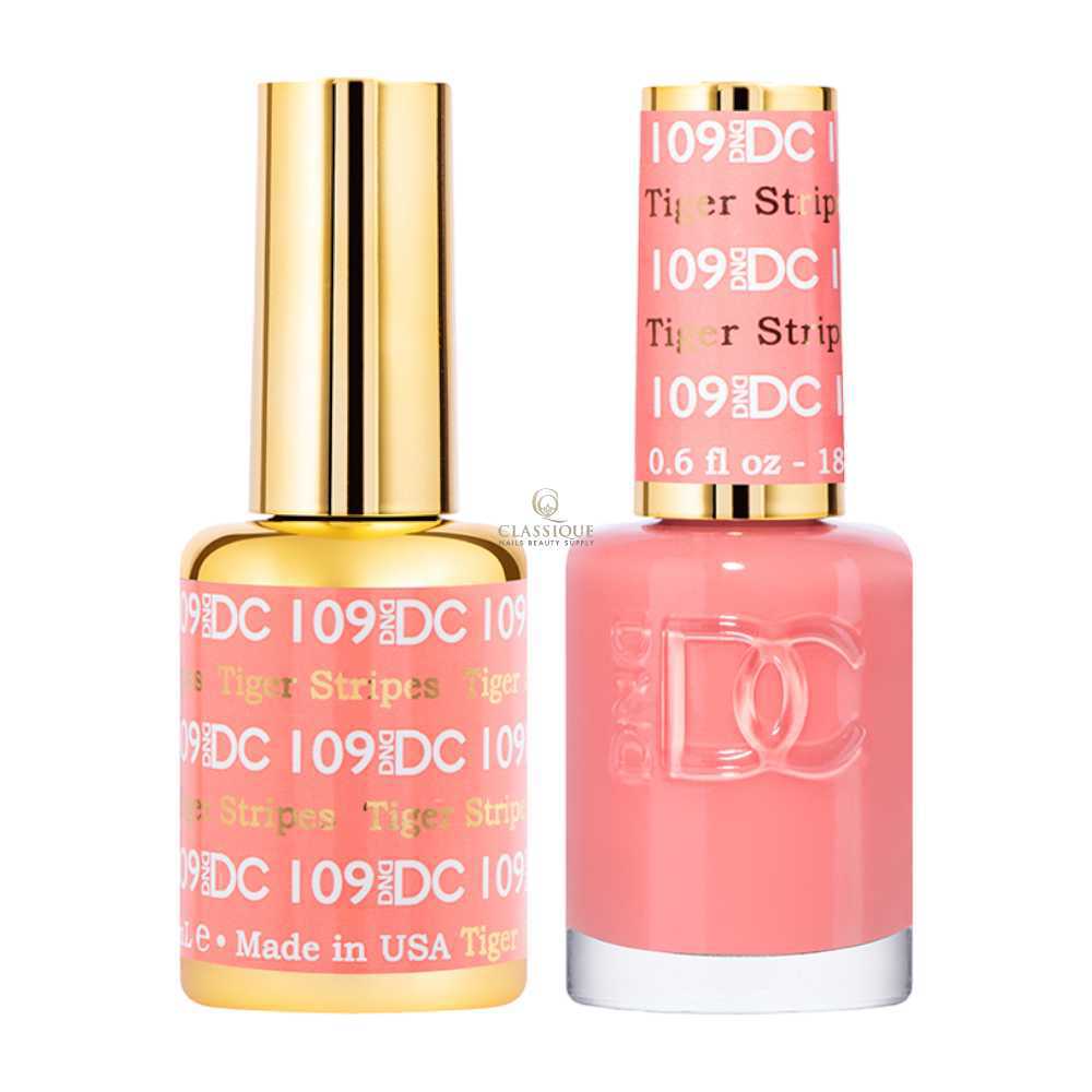 DND DC Gel & Lacquer Duo - Tiger Stripes #109