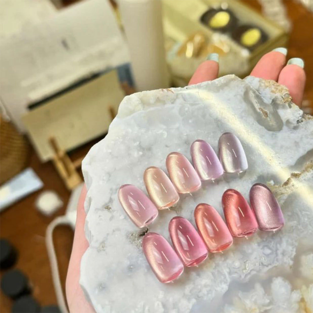Enoi Cat Eye Gel Polish - Plumper Magnet Lip Series #MG37-MG46 Collection