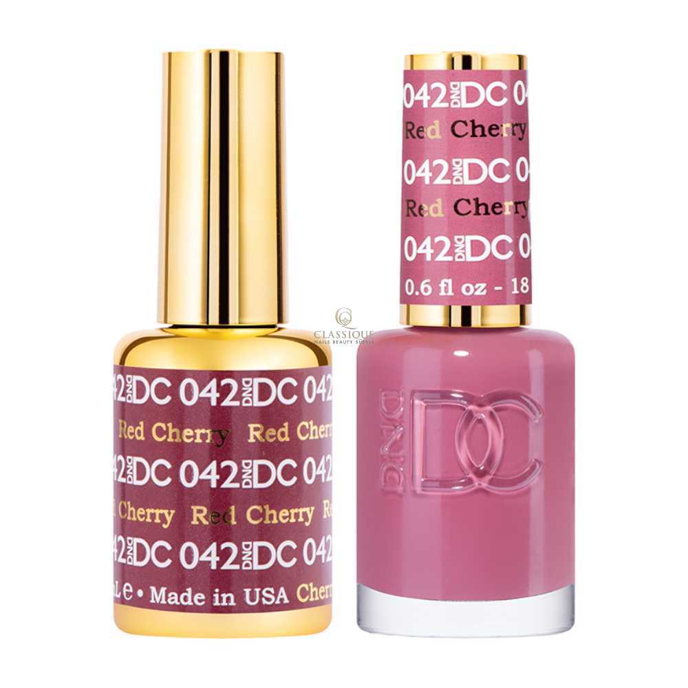 DND DC Gel & Lacquer Duo - Red Cherry #042