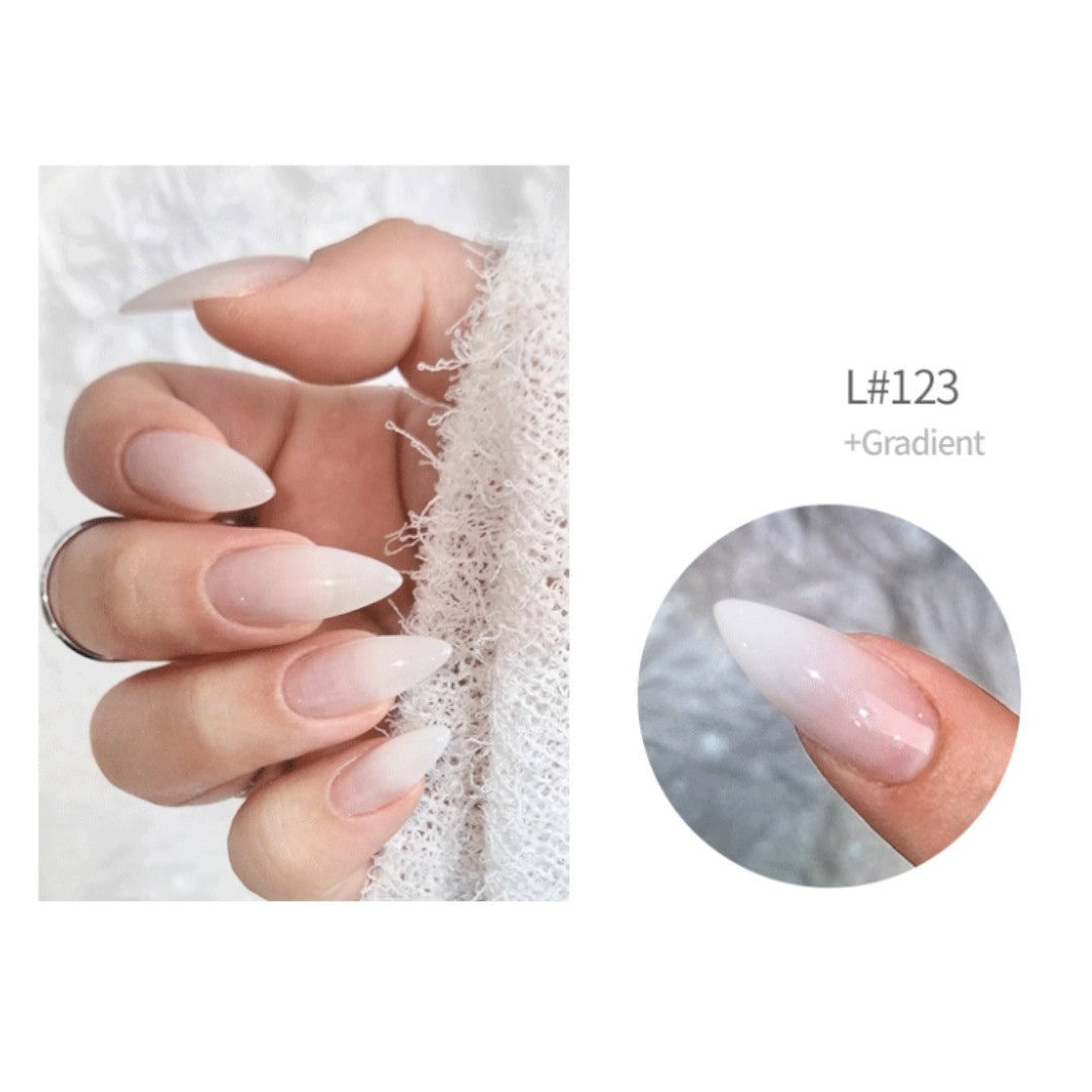 Liuhwa Gradient Gel - Grady Collection #L117-124 (8Pcs) + Grabbing Pen + Sponges