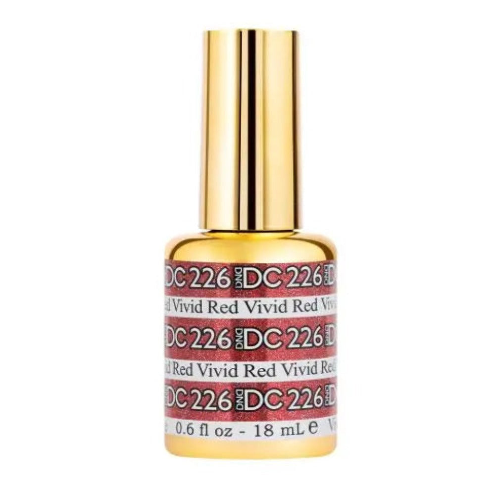 DND DC Mermaid Gel Polish - Vivid Red #226
