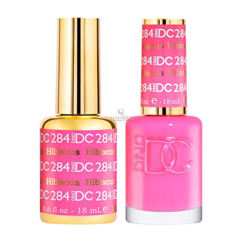 DND DC Gel & Lacquer Duo - Hibiscus #284