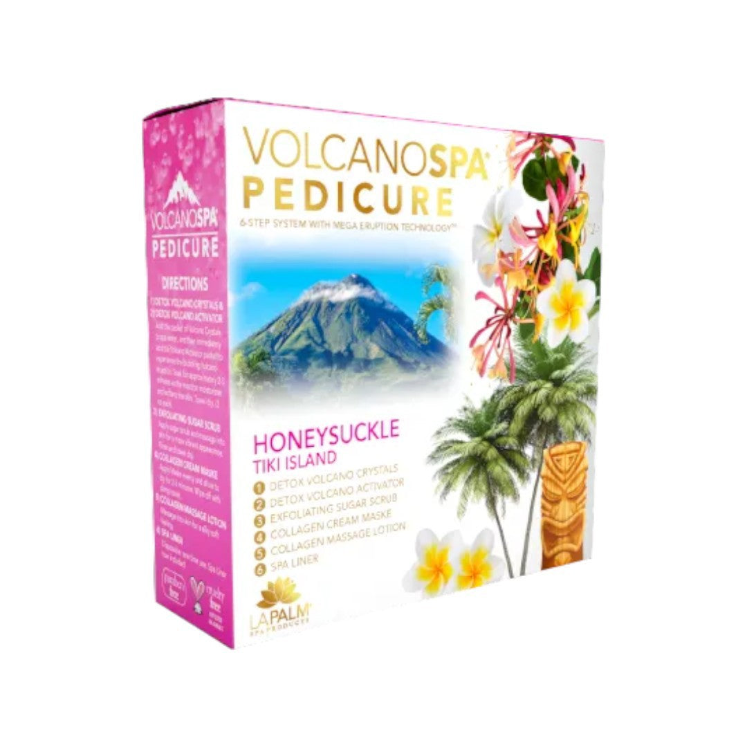La Palm Volcano Spa Pedicure 6 Step Honeysuckle Tiki Island