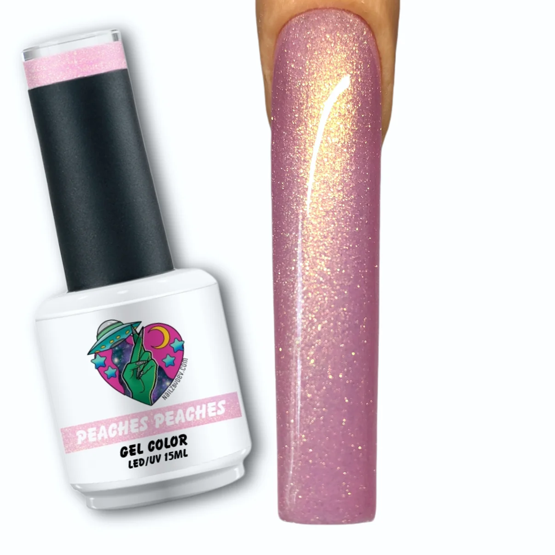 Nailz By Dev Gel Polish - Peaches Peaches