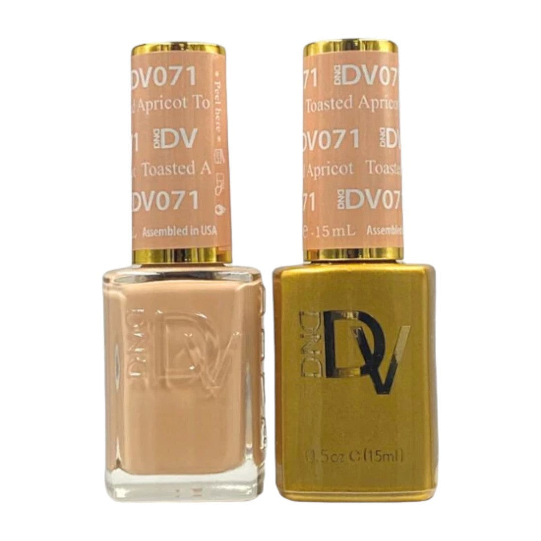 DND Diva Gel & Lacquer Duo - Toasted Apricot #071