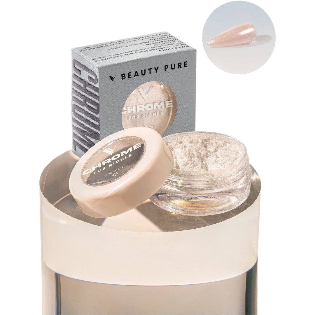 V Beauty Pure Chrome Powder - For Richer