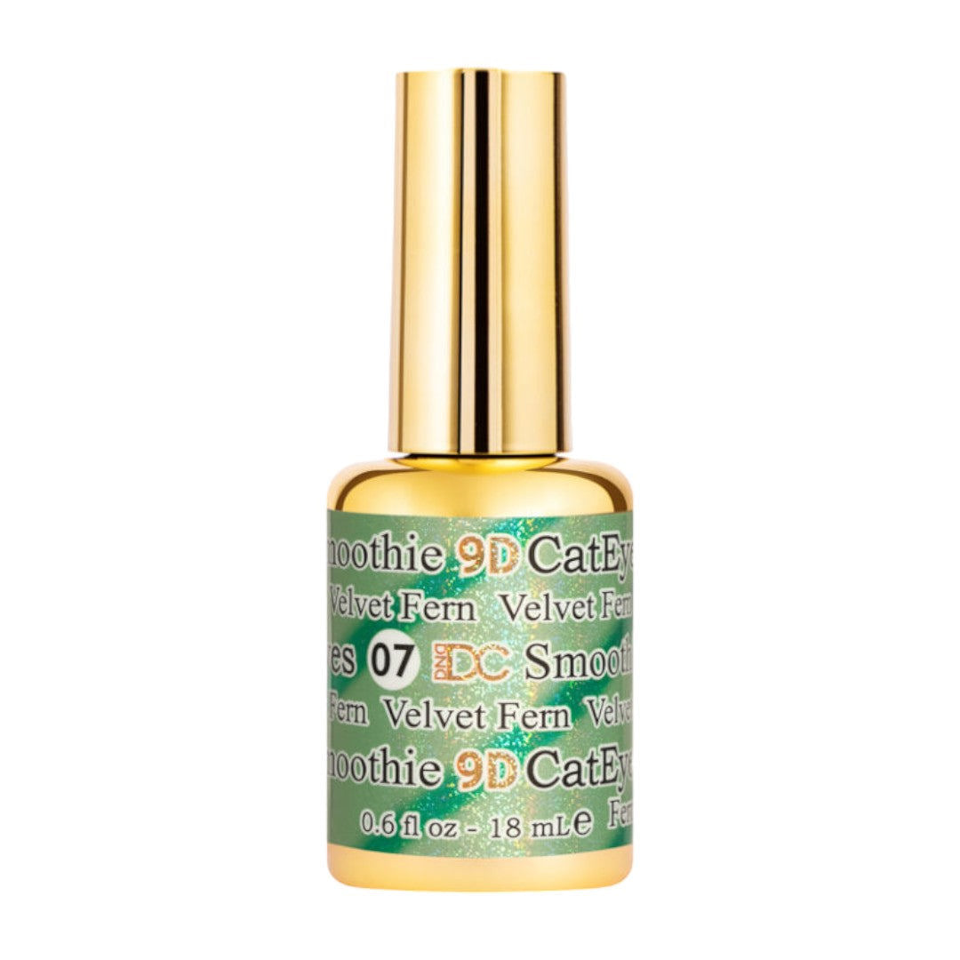 DND DC 9D Cat Eye Gel Polish - Velvet Fern #07