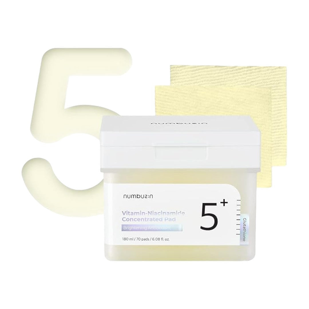 Numbuzin No.5 Vitamin-Niacinamide Concentrated Pad (70EA)180Ml