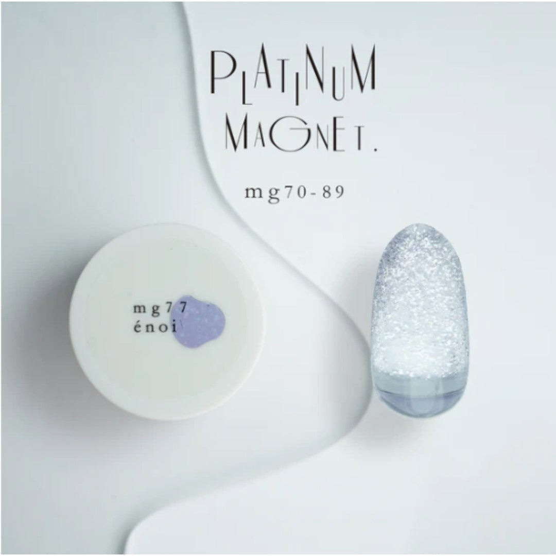 Enoi Cat Eye Gel Polish - Platinum Magnet #MG77
