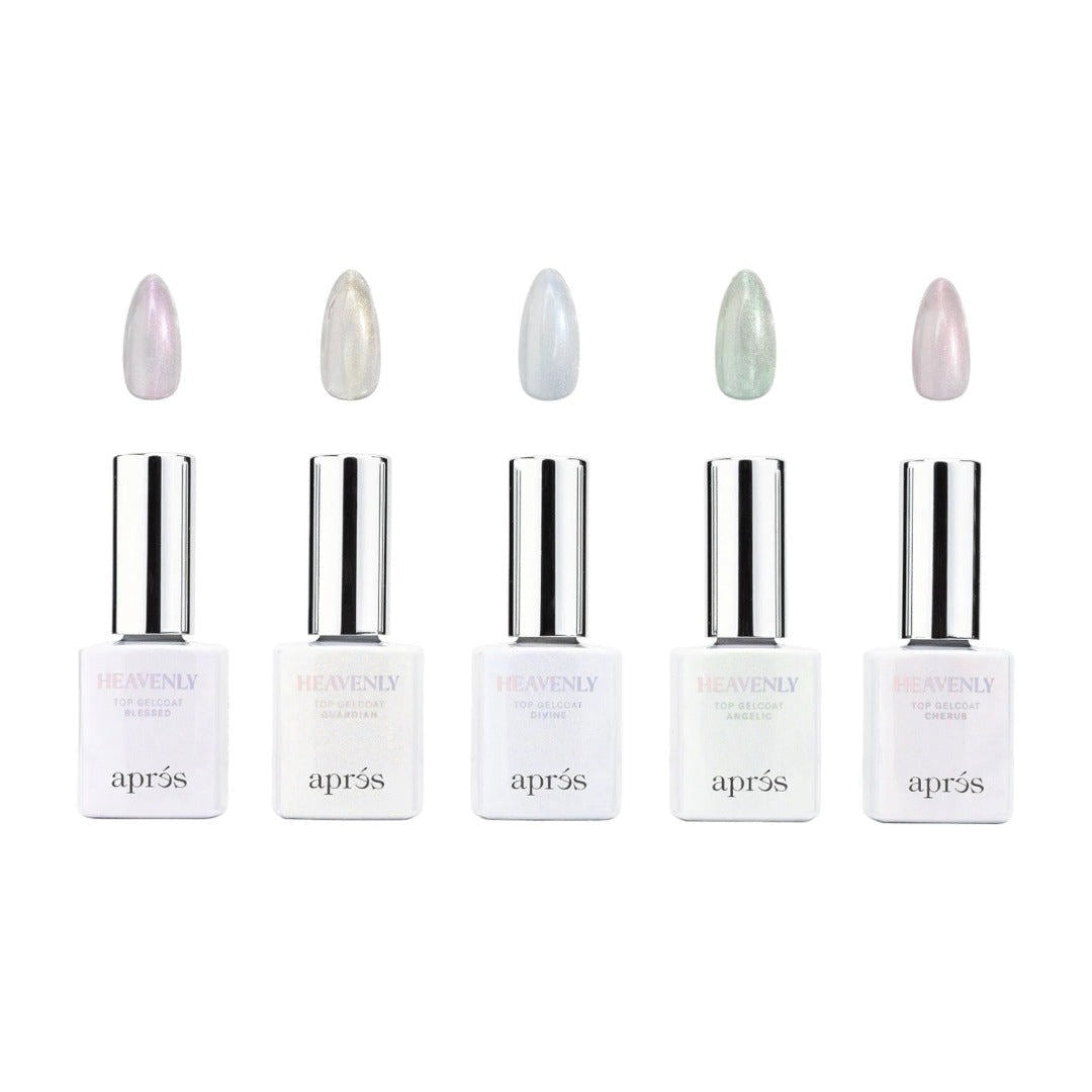 Apres Heavenly Gel Top Coat Set 5Pcs