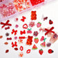 CNBS Nail Charms - Mixed Red Styles (24 Grids)