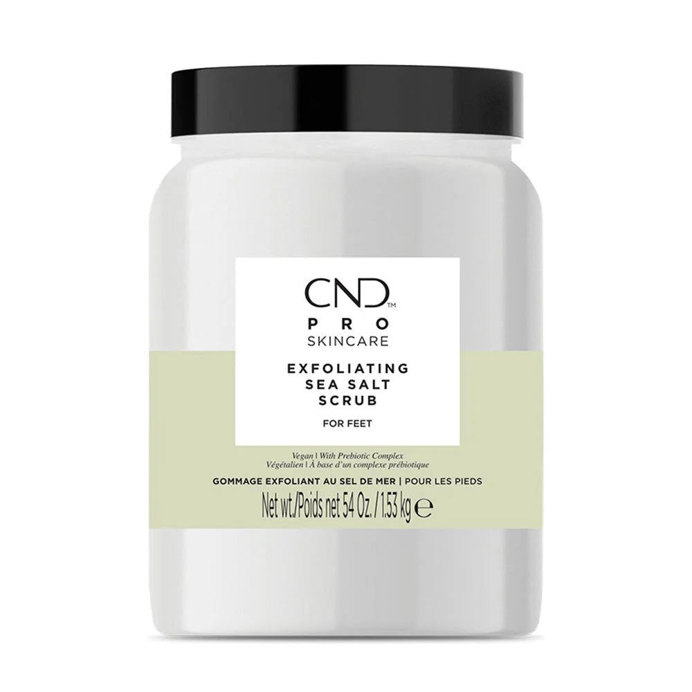 CND Pro Skincare For Feet - Exfoliating Sea Salt Scrub 54oz