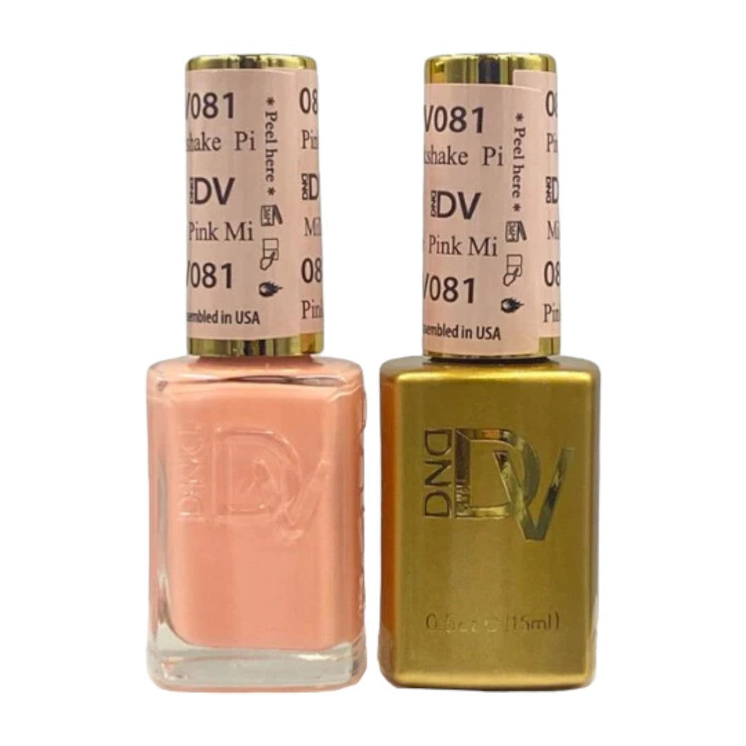 DND Diva Gel & Lacquer Duo - Pink Milkshake #081