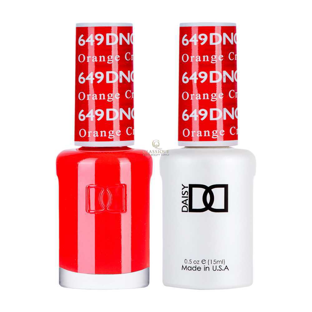 DND Gel & Lacquer Duo - Orange Creamsicle #649