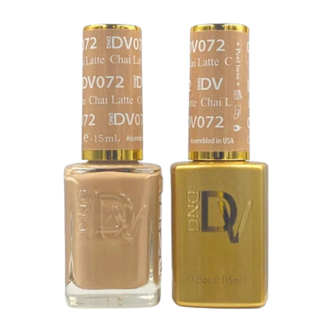 DND Diva Gel & Lacquer Duo - Chai Latte #072