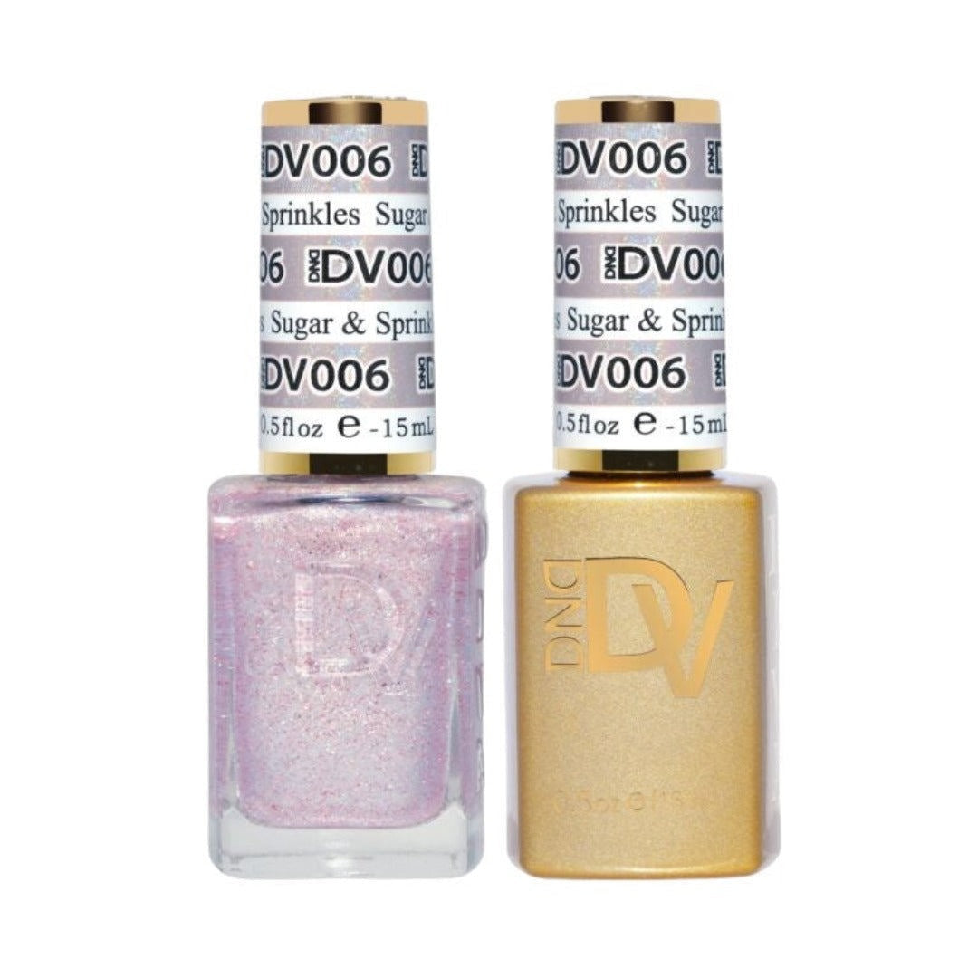 DND Diva Gel & Lacquer Duo - Sugar & Sprinkles #006
