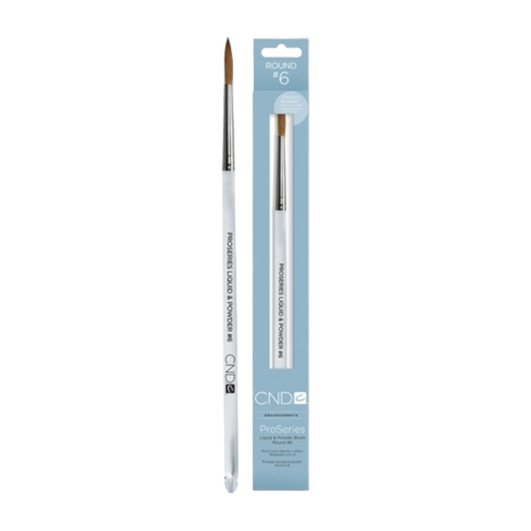 CND ProSeries Acrylic Brush - Round Liquid & Powder #6
