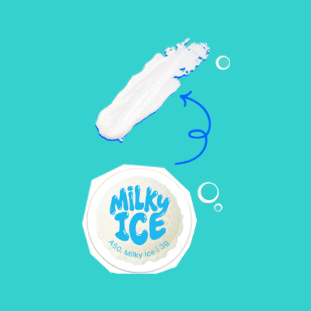 Bevlah Art Gel - Milky Ice 3G #A50