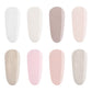 The Gelbottle BIAB Sheers & Shimmers Collection 8Pcs