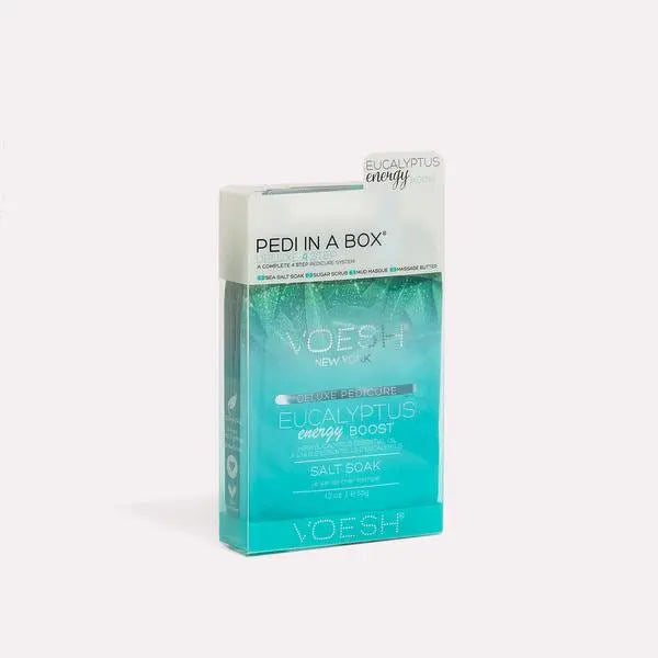 Voesh 4In1 Pedi In A Box - Eucalyptus Energy Boost #VPC208EUC