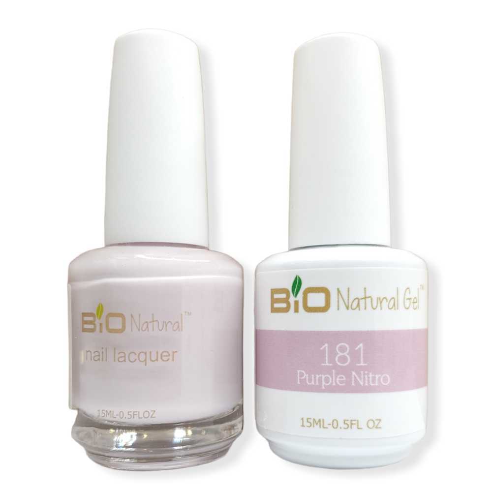 Bio Natural Gel & Lacquer Duo - Purple Nitro #181