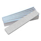 CNBS U.S.A Jumbo Nail Files - Zebra 80/80 Grit (Pack of 50) #920025