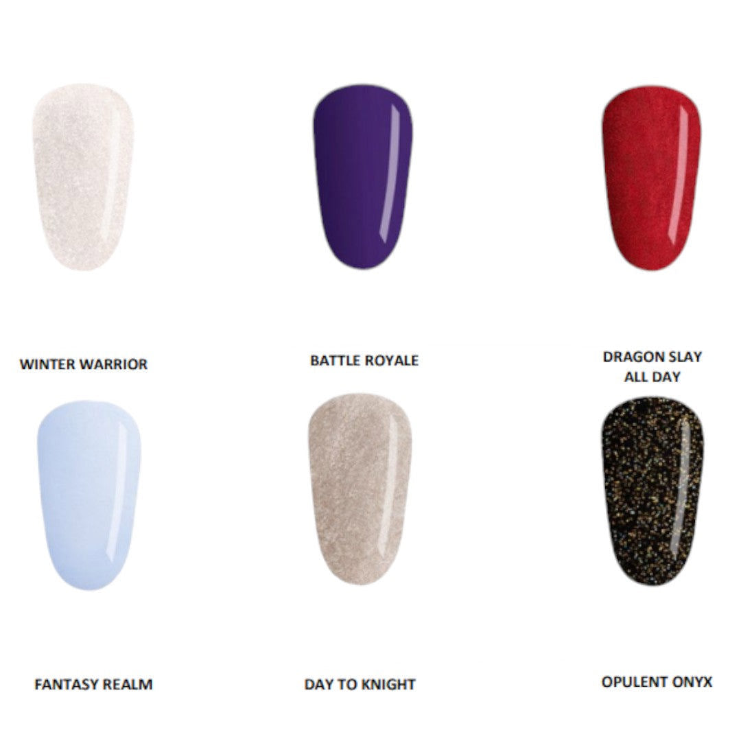 CND Shellac 0.25oz Queen-Tessential Collection 6pcs