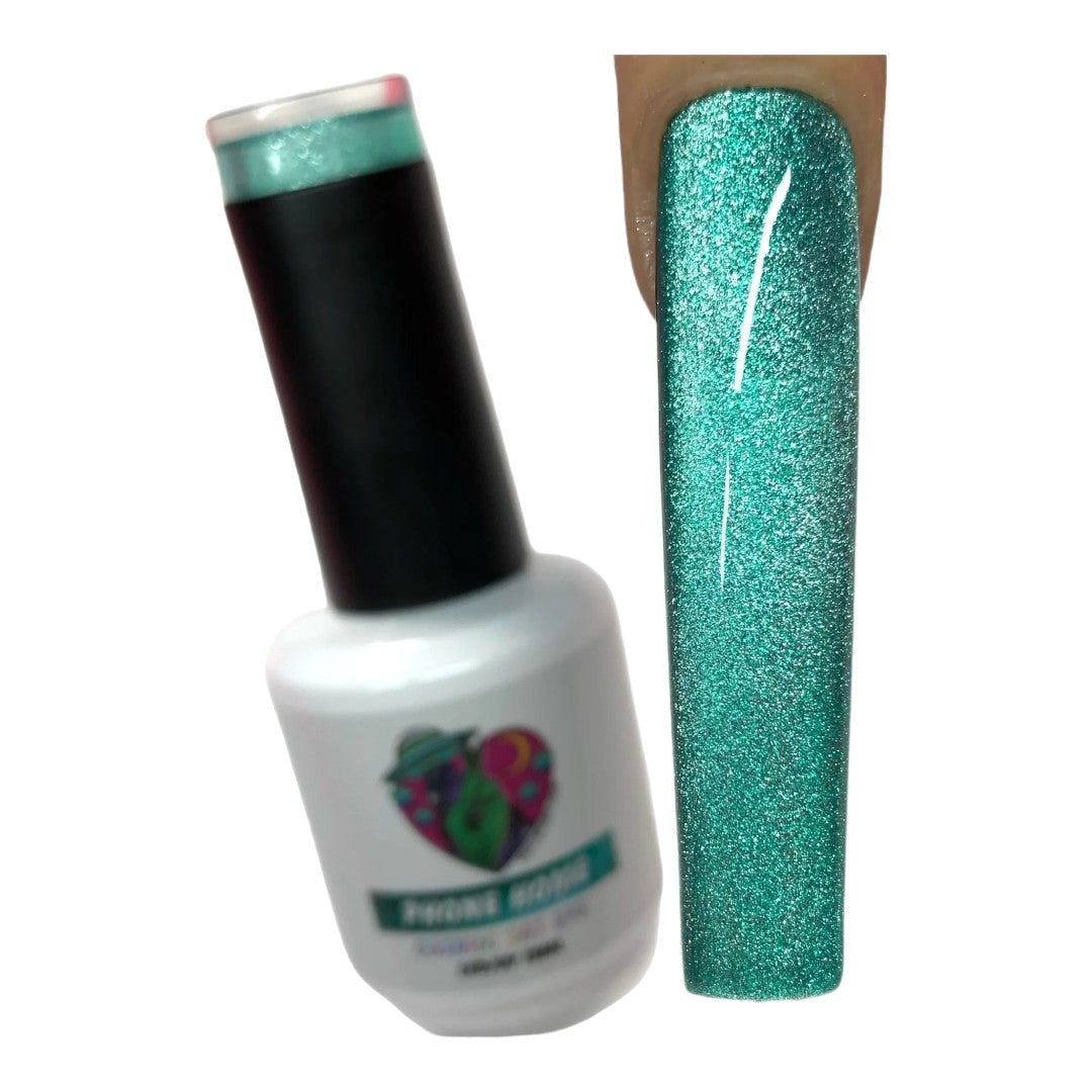 Nailz By Dev Cat Eye Gel Polish - Phone Home