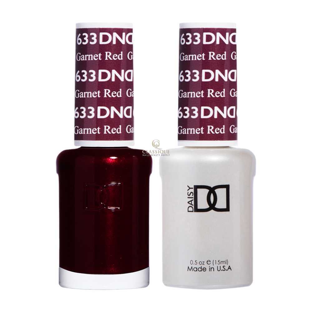 DND Gel & Lacquer Duo - Garnet Red #633